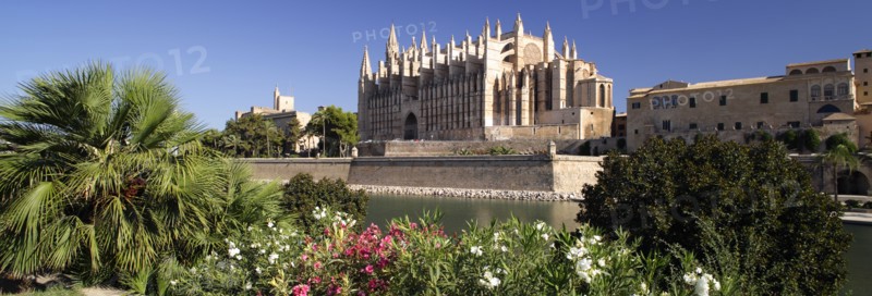 Palma Cathedral, Mallorca, Spain.