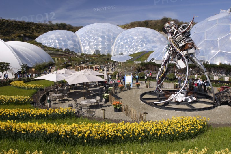 Eden Project, near St Austell, Cornwall.