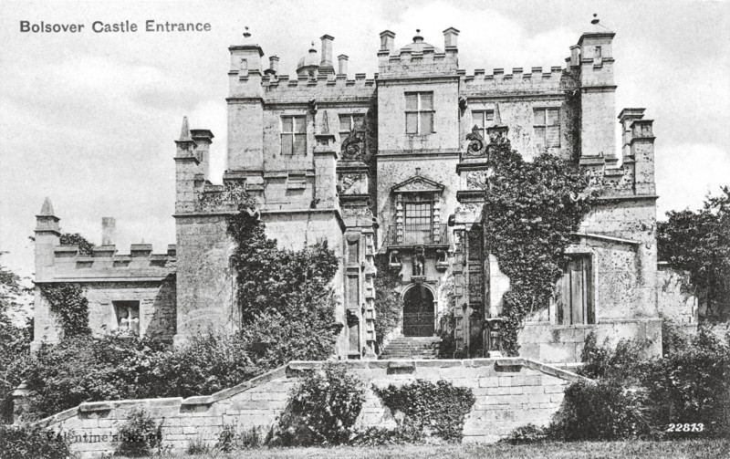 Entrance of Bolsover Castle, Derbyshire. Artist: Unknown
