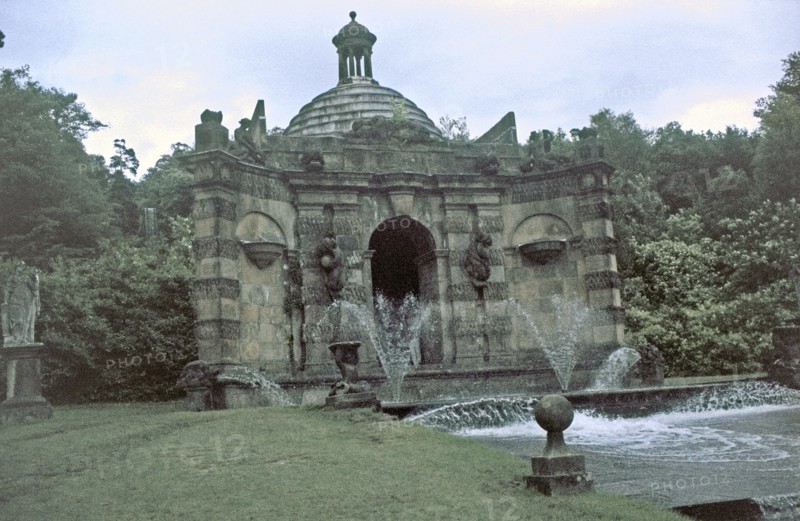 The Cascade House, Chatsworth House Gardens, Derbyshire, c1980s(?).  Artist: Richard Williams