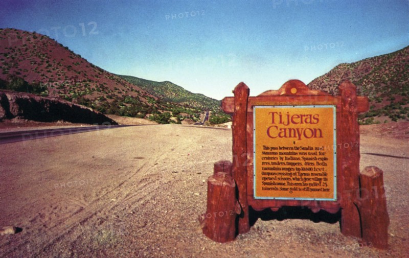 Tijeras Canyon, New Mexico, USA, 1943. Artist: Unknown