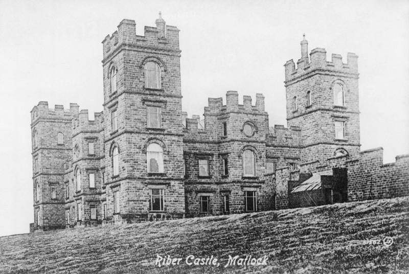 Riber Castle, near Matlock, Derbyshire. Artist: Unknown