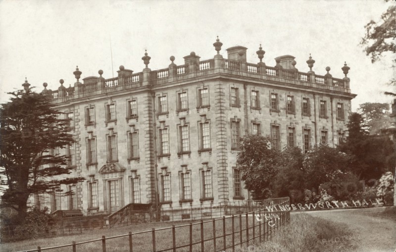 Wingerworth Hall, Derbyshire, c1900. Artist: Unknown