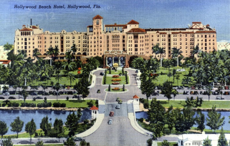 Hollywood Beach Hotel, Hollywood, Florida, USA, 1940. Artist: Unknown