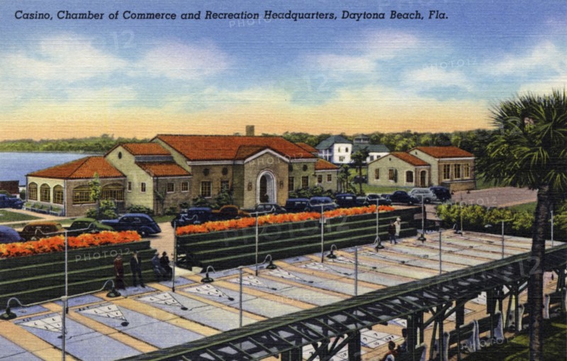 Casino, Chamber of Commerce and Recreation Headquarters, Daytona Beach, Florida, USA, 1940. Artist: Unknown