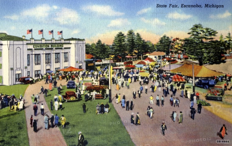 State Fair, Escanaba, Michigan, USA, 1940. Artist: Unknown