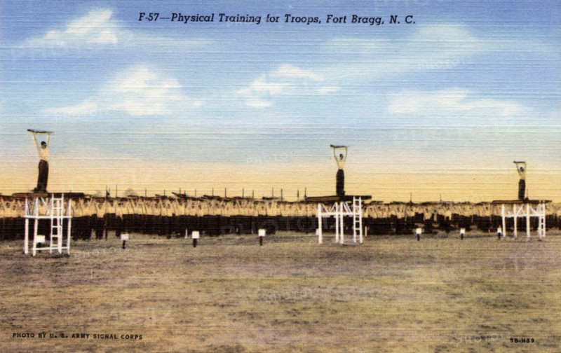 'Physical Training for the Troops, Fort Bragg, North Carolina', USA, 1945. Artist: US Army Signal Corps