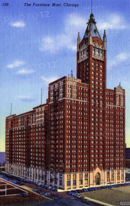 Chicago Furiture Mart, Chicago, Illinois, USA, 1941. Artist: Unknown