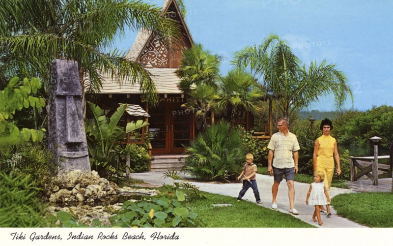Tiki Gardens, Indian Rocks Beach, Florida, USA, 1965. Artist: Unknown