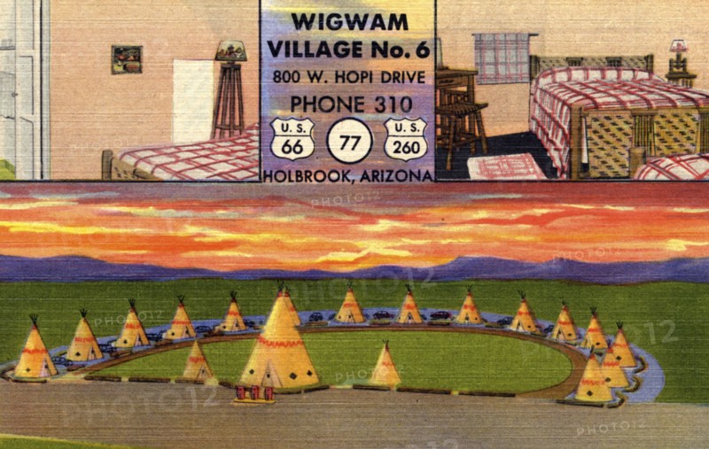 Wigwam Village No 6, Holbrook, Arizona, 1951. Artist: Unknown