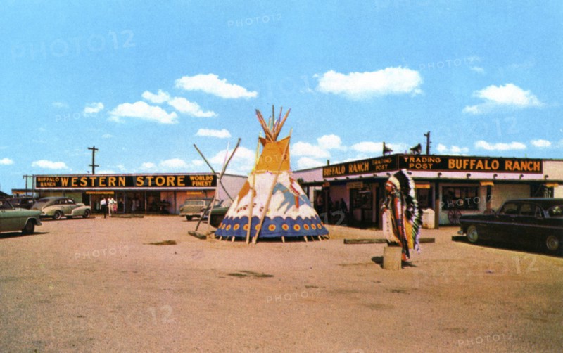 Buffalo Ranch Western Store and Trading Post, Afton, Oklahoma, USA, 1958. Artist: Unknown