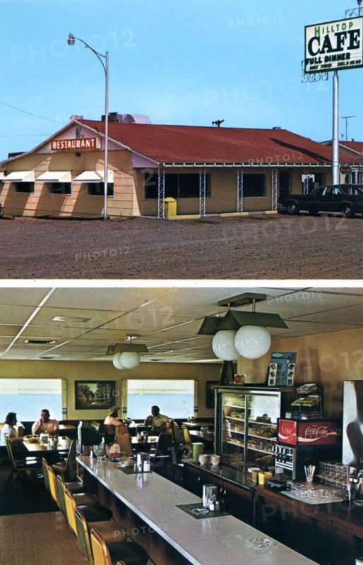 Hilltop Cafe, Holbrook, Arizona, USA, 1971. Artist: Unknown