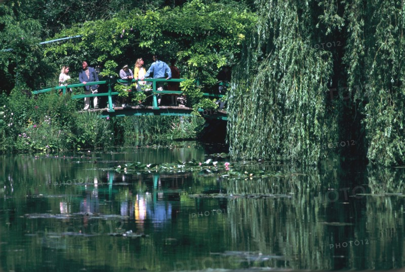 Lily Pond, Monet's House, Giverny, France.
