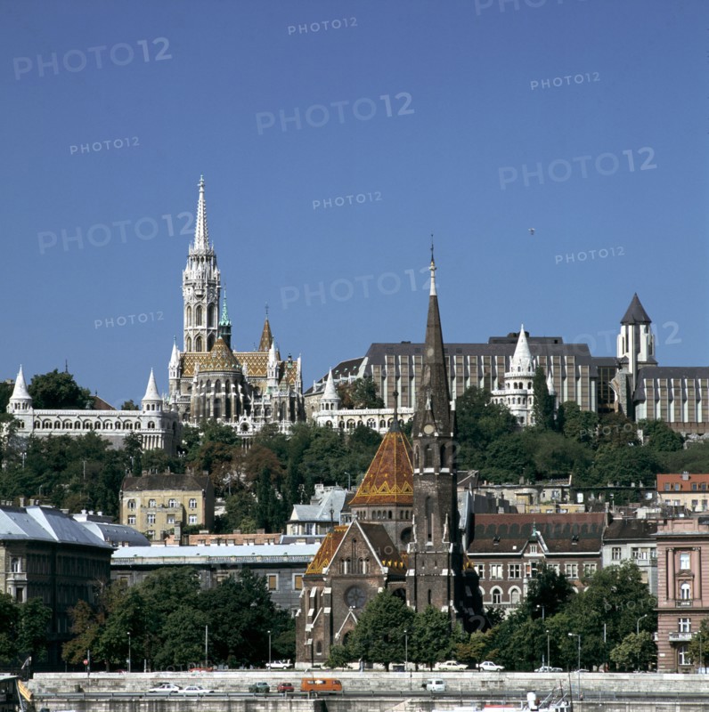 Matthias Church, Hilton Hotel, Budapest, Hungary.