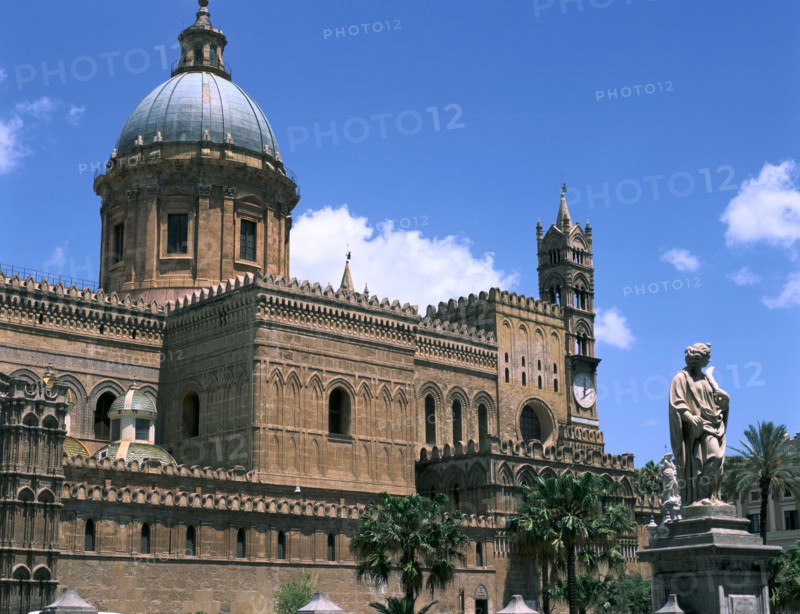 Cathedral, Palermo, Sicily, Italy.
