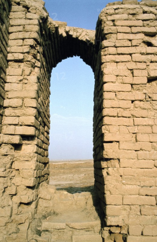 Shrine of Justice (detail), Ur, Iraq, 1977.