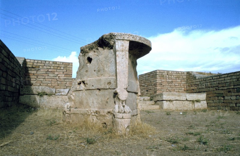Temple of the Sibitti, Khorsabad, Iraq, 1977.