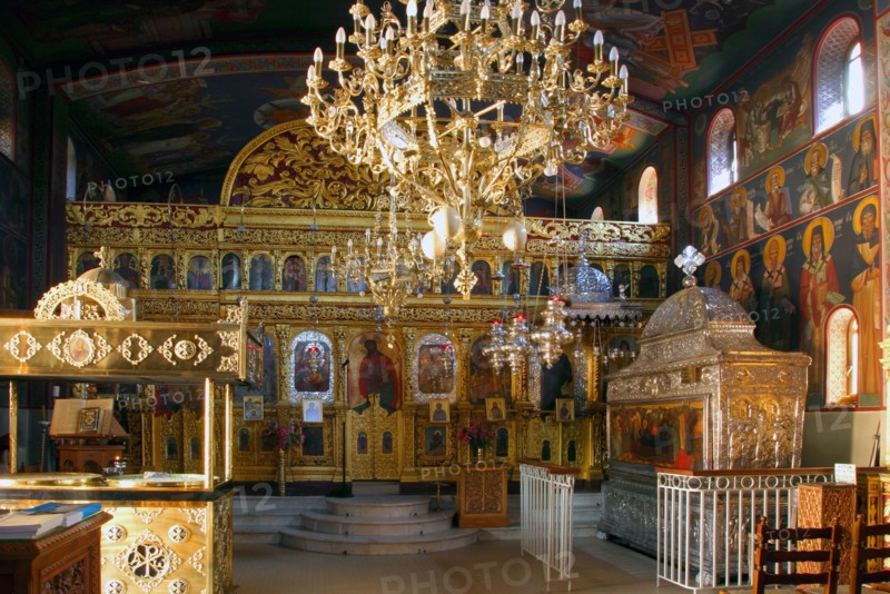 Monastery church of Agios Gerasimos, Kefalonia, Greece.