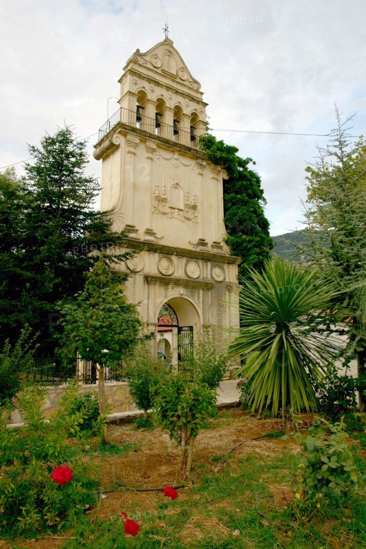 Monastery of Agios Gerasimos, Kefalonia, Greece.