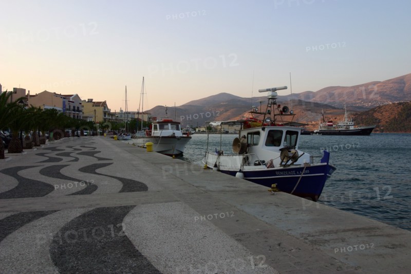 Harbour, Argostoli, Kefalonia, Greece.
