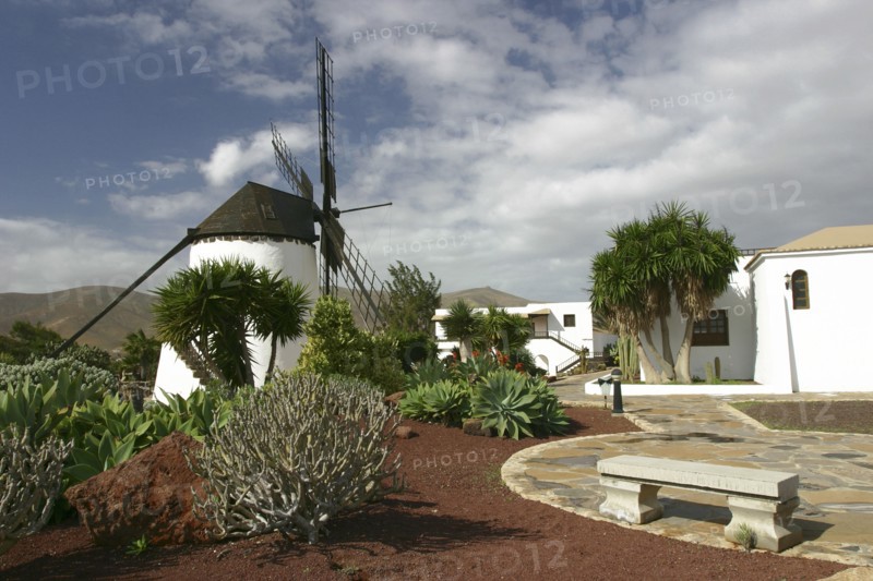 Windmill, Antigua, Fuerteventura, Canary Islands.