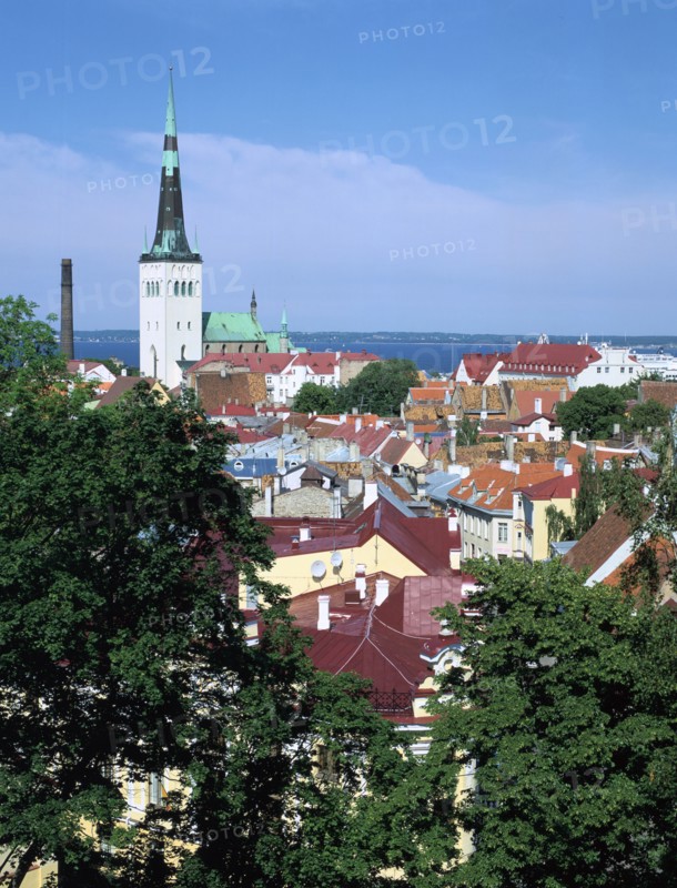 St Olav's Church, Tallinn, Estonia.