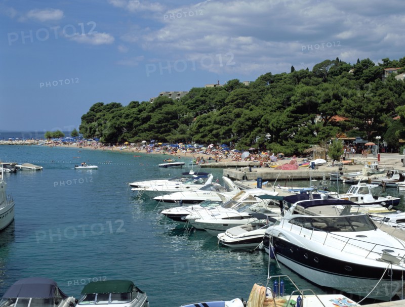 Brela, Makarska riviera, Croatia.