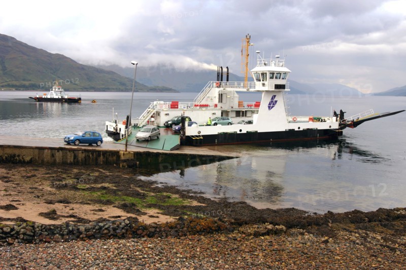 Corran Ferry, Loch Linnhe, Highland, Scotland.