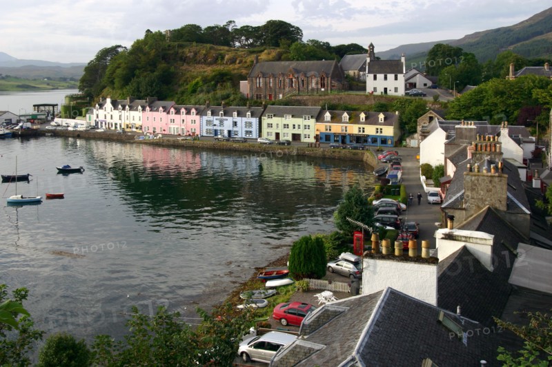 Portree, Isle of Skye, Highland, Scotland.