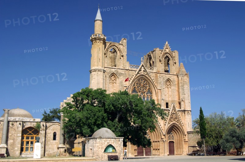 Lala Mustafa Pasha Mosque, Famagusta, North Cyprus.