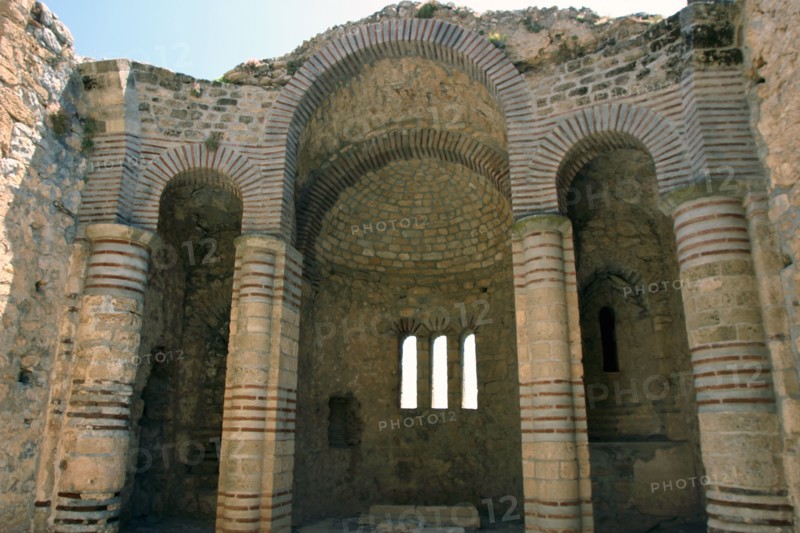 Byzantine chapel, St Hilarion Castle, North Cyprus.