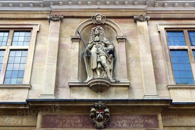 Charles II on Custom House, Kings Lynn, Norfolk.