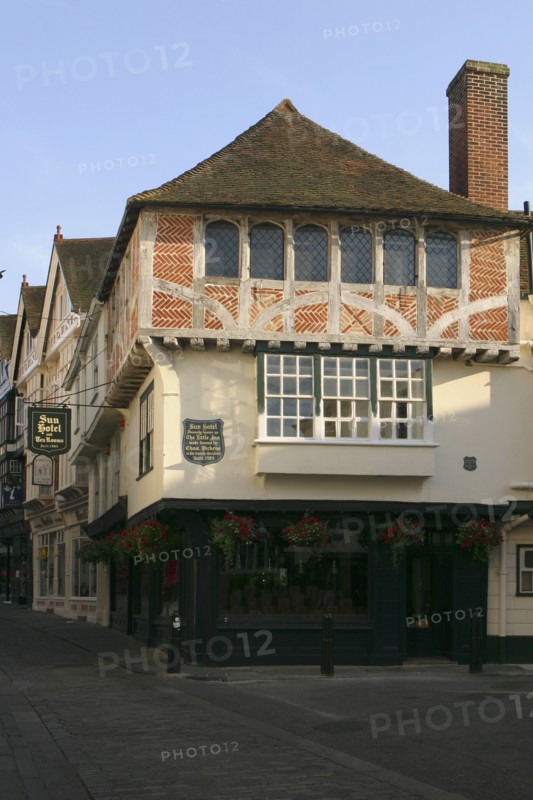 The Sun Hotel. built in 1503, Canterbury, Kent.