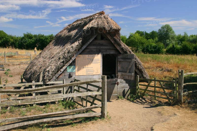 West Stow Country Park and Anglo-Saxon Village, Bury St Edmund's, Suffolk.