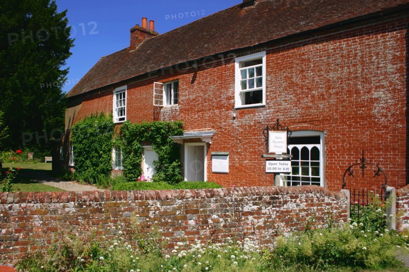 Jane Austen's House, Hampshire, England.