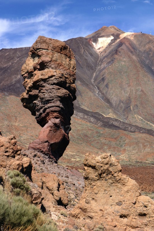 Roques Chinchado, Parque Nacional del Teide, Tenerife, Canary Islands, 2007.