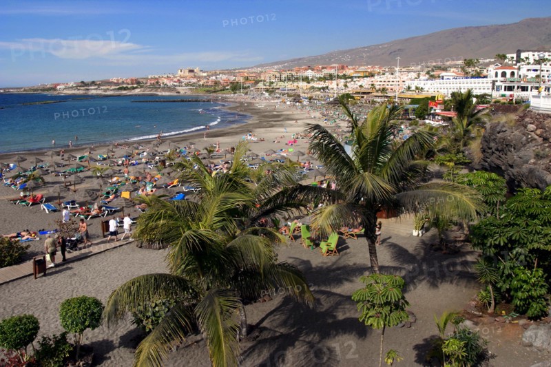 Playa de Torviscas beach, Playa de las Americas, Tenerife, Canary Islands, 2007.