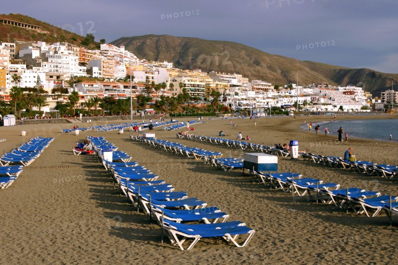 Playa de las Vistas, Los Cristianos, Tenerife, Canary Islands, 2007.