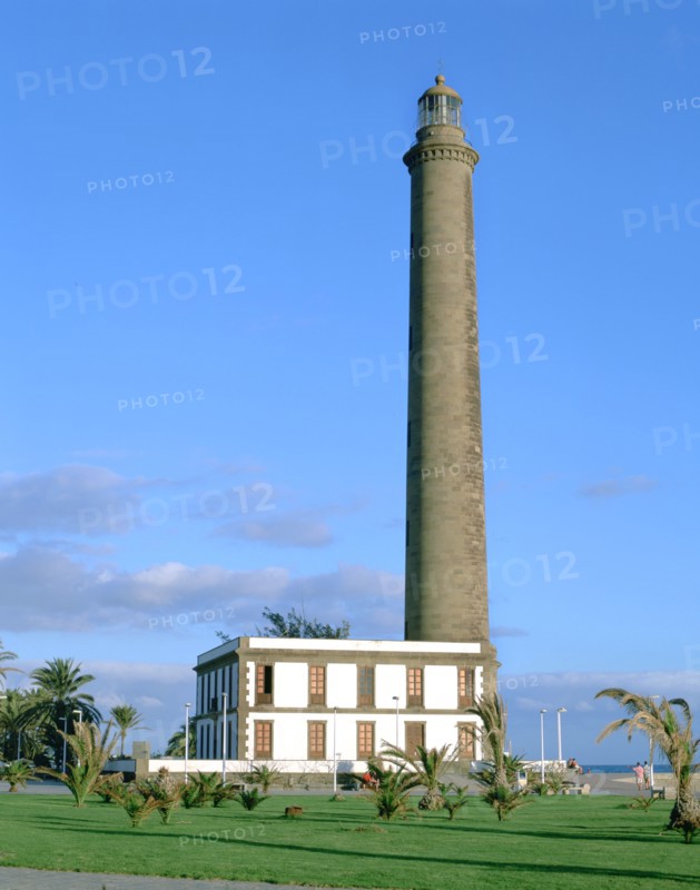Maspalomas Lighthouse, Gran Canaria, Canary Islands.