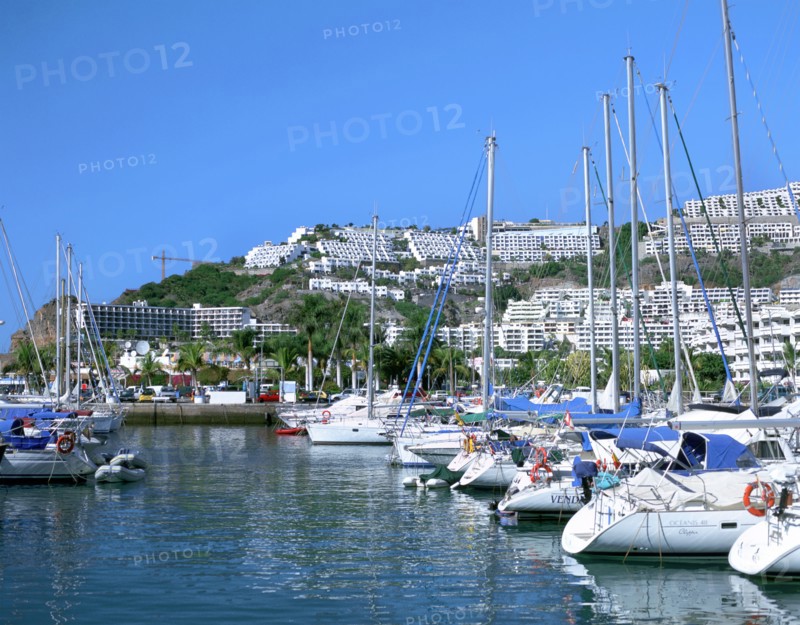 Marina, Puerto Rico, Gran Canaria, Canary Islands.