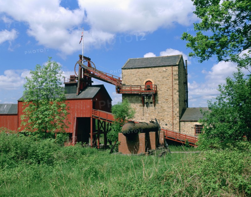 The Colliery, Beamish Museum, Stanley, County Durham.