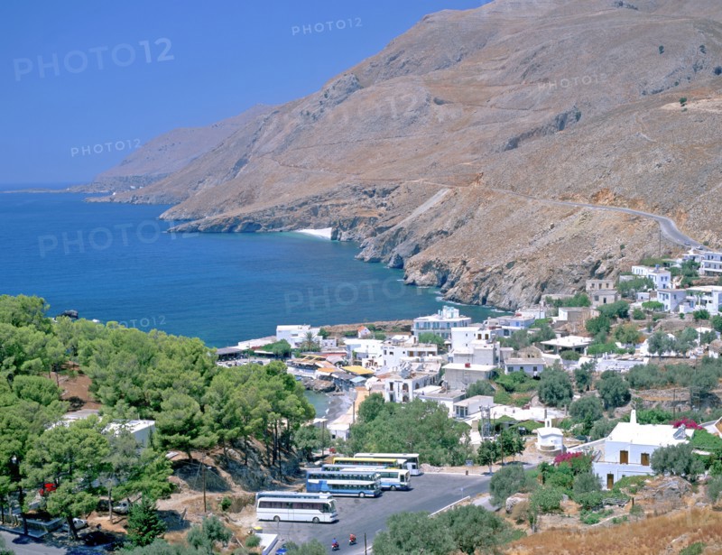 Hora Sfakion, Crete, Greece.