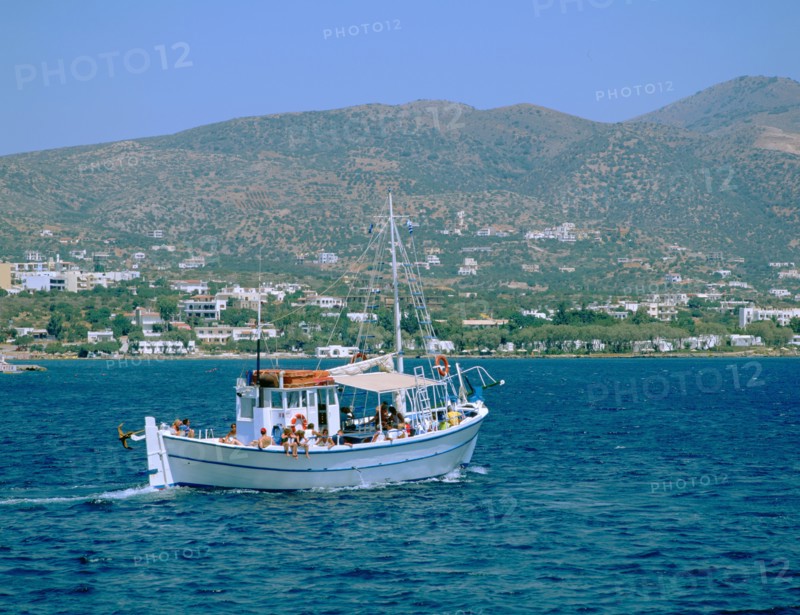 Spinalonga Cruise, Aghios Nikolasos, Crete, Greece.