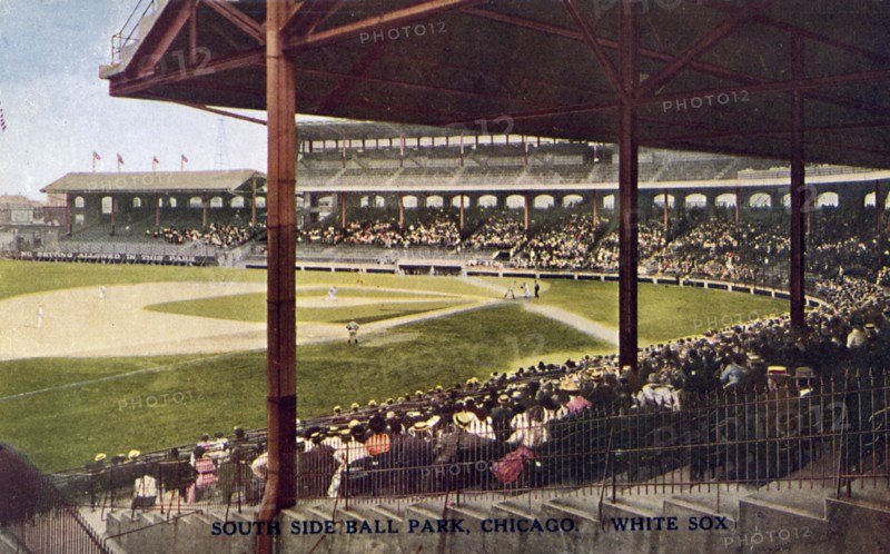 South Side Ball Park, Chicago, Illinois, USA, 1915. Artist: Unknown