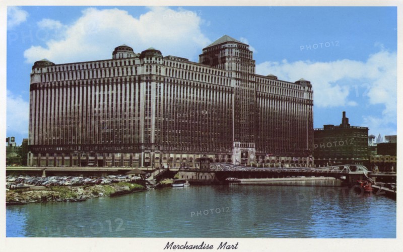 Merchandise Mart, Chicago, Illinois, USA, 1951. Artist: Unknown