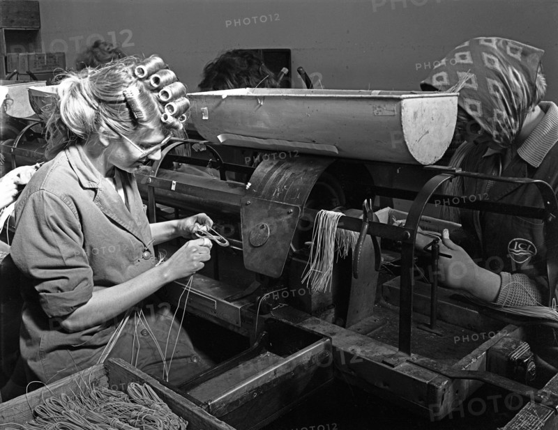 Detonator production, ICI plant, Denaby Main, South Yorkshire, 1962. Artist: Michael Walters