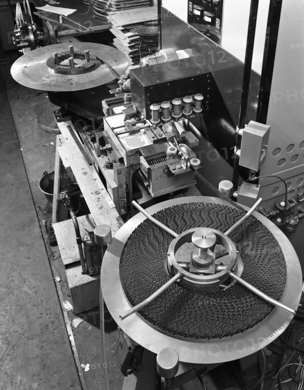 Coiled log saw blade, Spear & Jackson, Sheffield, South Yorkshire, 1966. Artist: Michael Walters