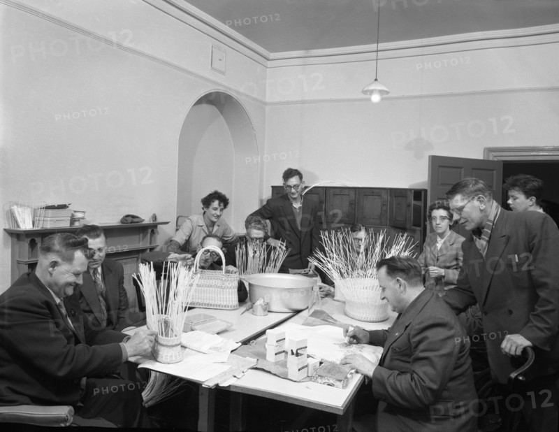Retraining at a paraplegic centre in Pontefract, West Yorkshire, 1960. Artist: Michael Walters