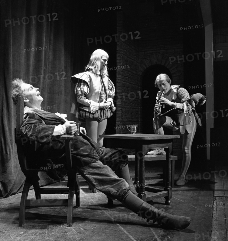 Production of Shakespeare's Twelfth Night, Worksop College, Derbyshire, 1960. Artist: Michael Walters