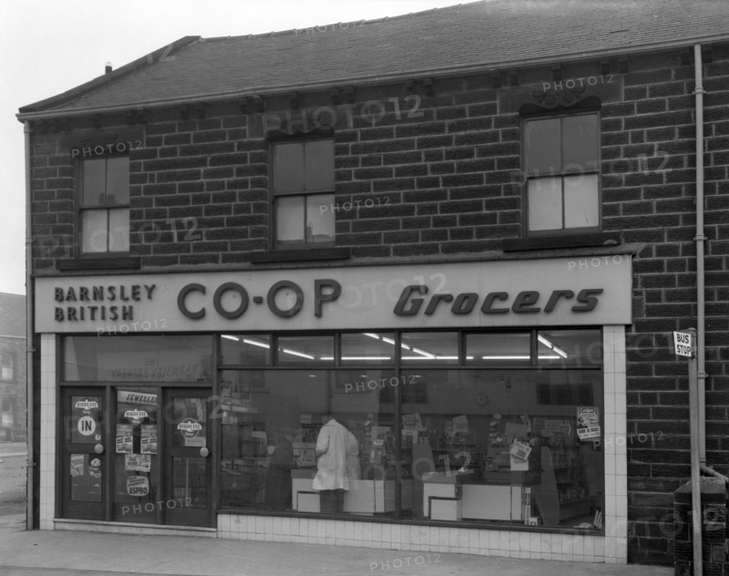 Barnsley Co-op, Park Road branch exterior, Barnsley, South Yorkshire, 1961. Artist: Michael Walters